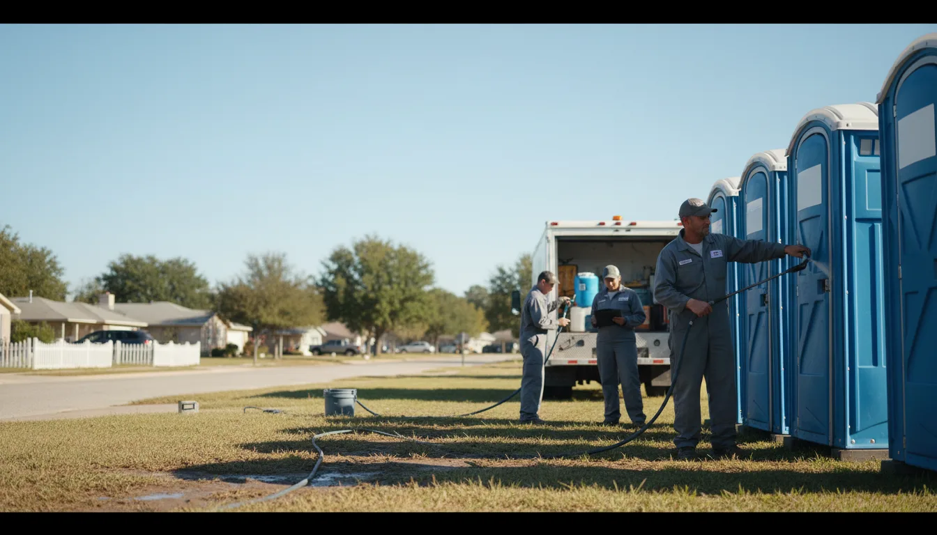 Long-Term Portable Toilet Rental in Waldo, AR near me